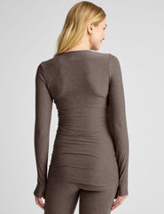 Featherweight Count On Me Maternity Crew Pullover