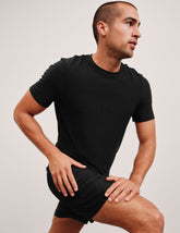 black men's t-shirt.