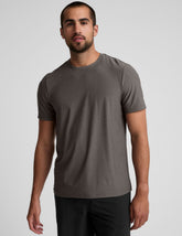 gray short sleeve men's t-shirt.