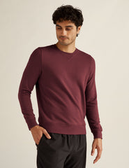 red long sleeve mens sweater.