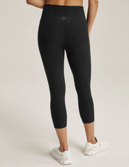 black capri midi legging