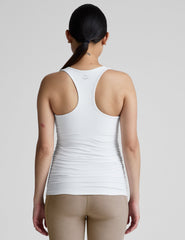 white maternity tank top