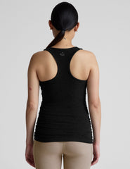 black maternity tank top