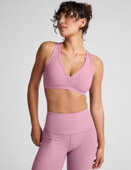 pink sports bra