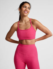 pink sports bra