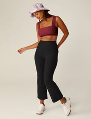 red square neck bra top.