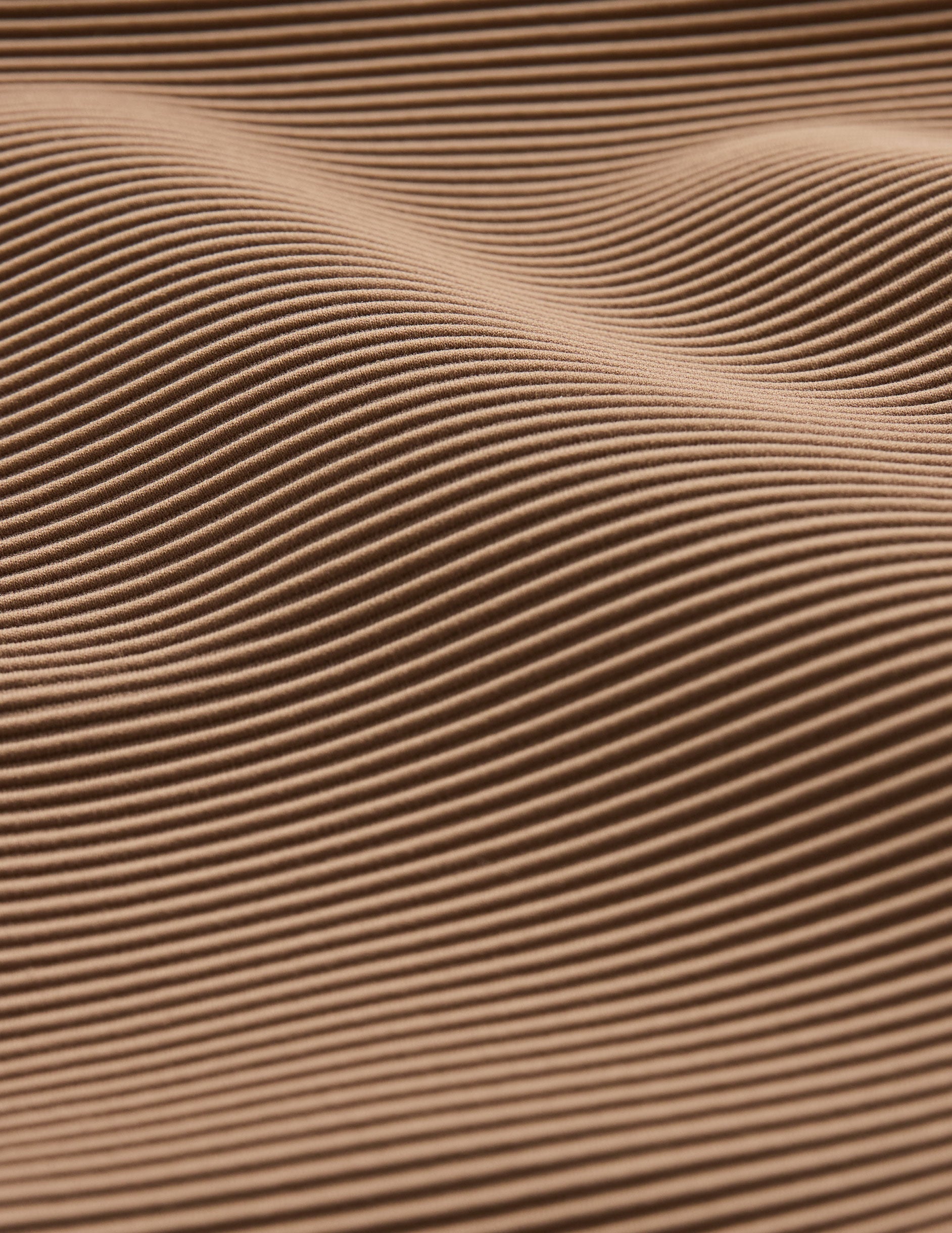 brown active rib fabric.