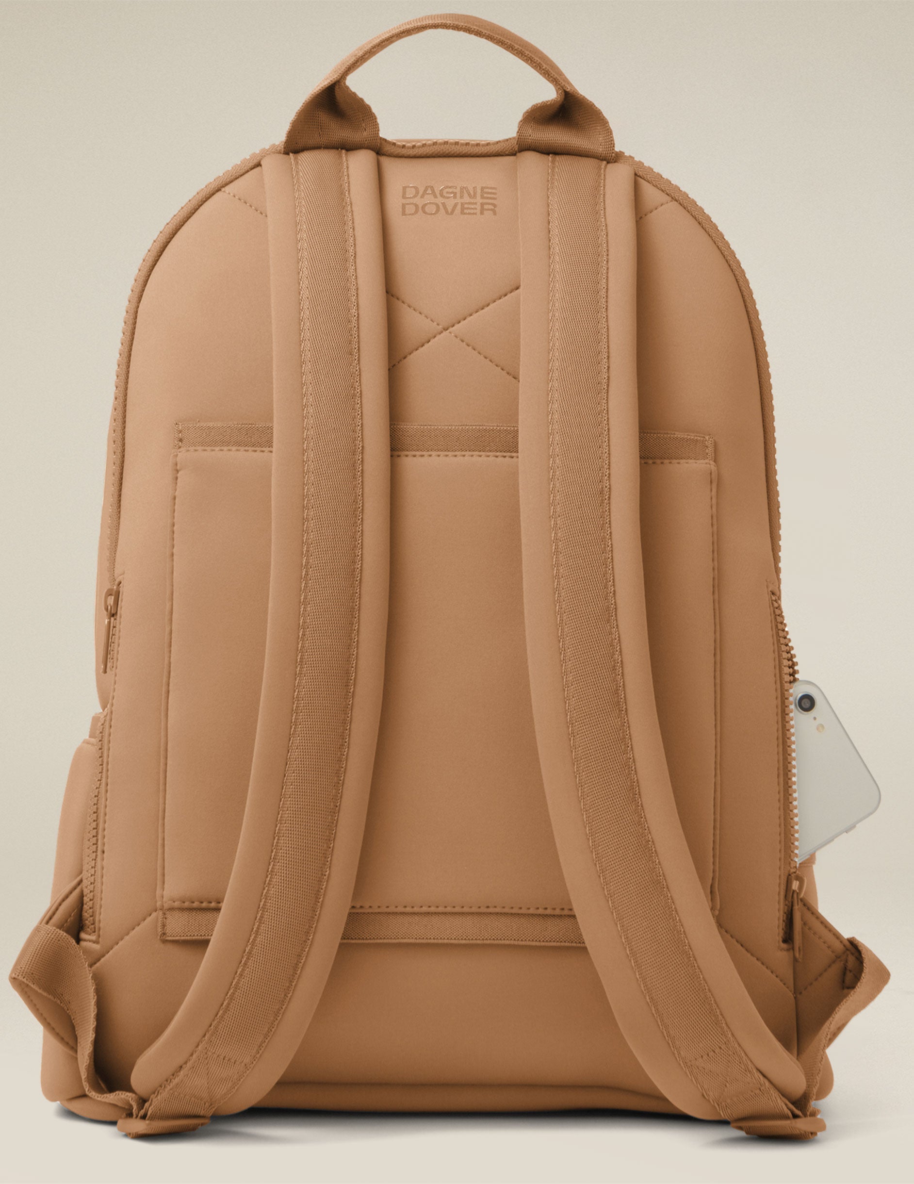 brown dagne dover backpack.