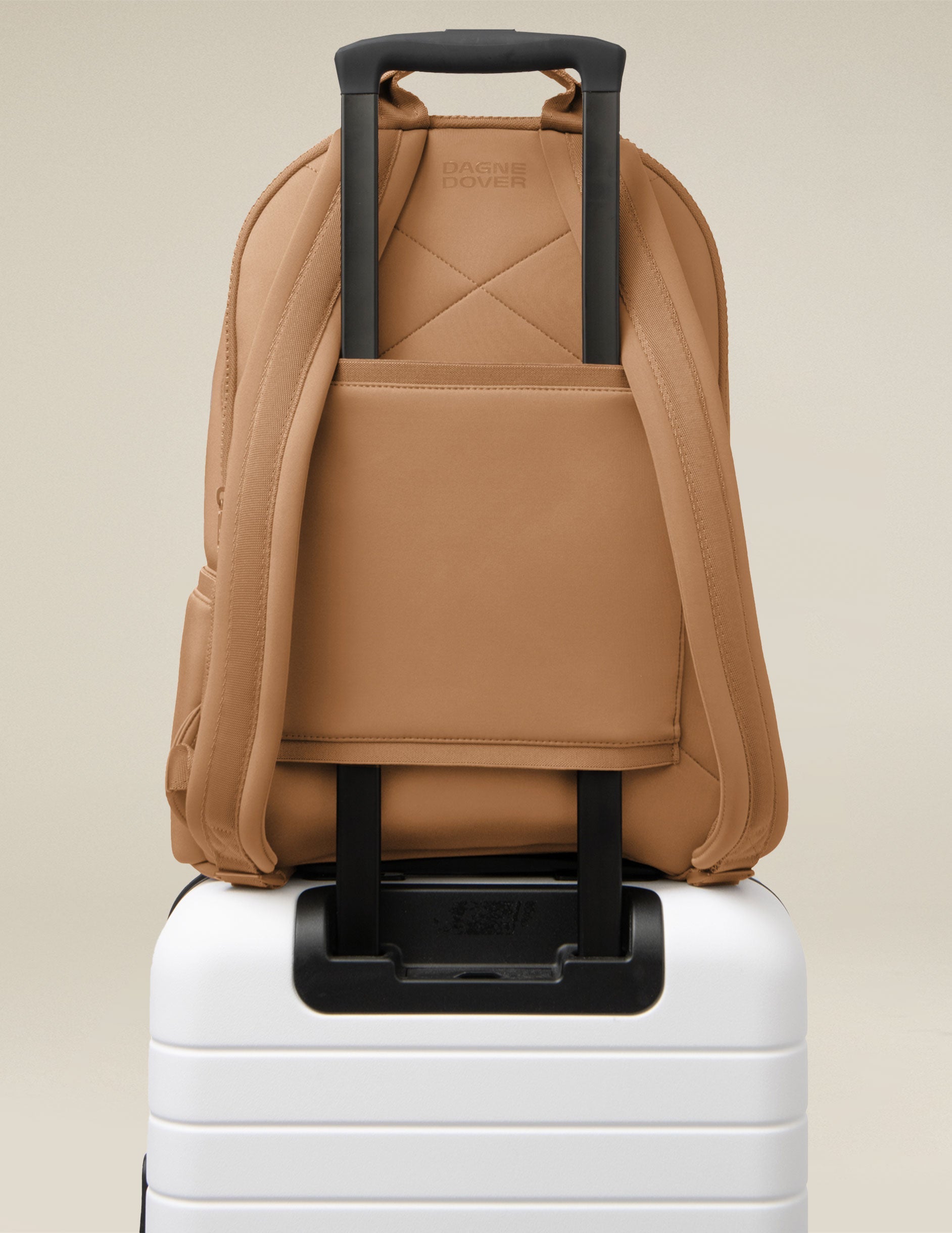 brown dagne dover backpack.