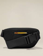 black mesh dagne dover fanny pack.