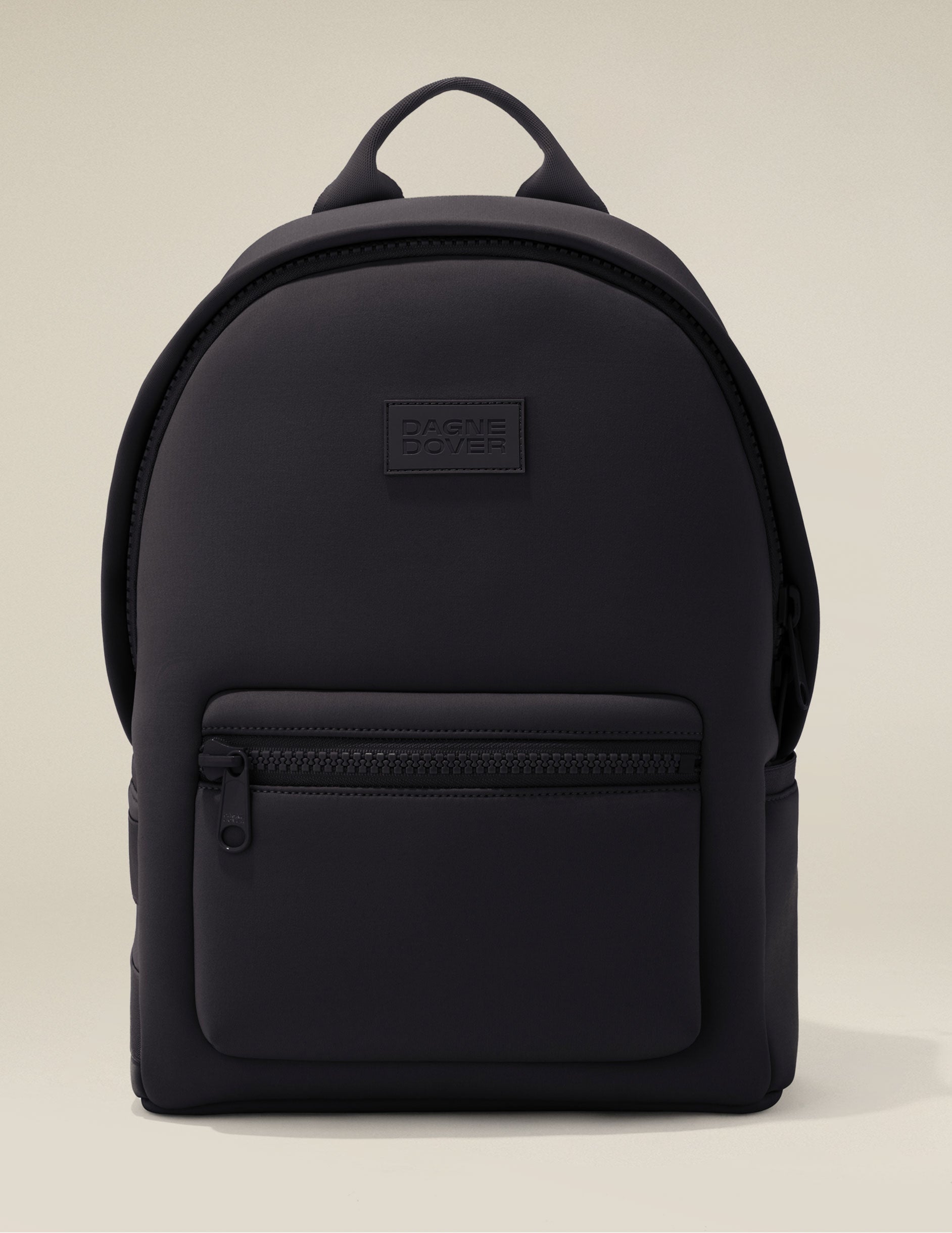 black medium size dagne dover backpack.