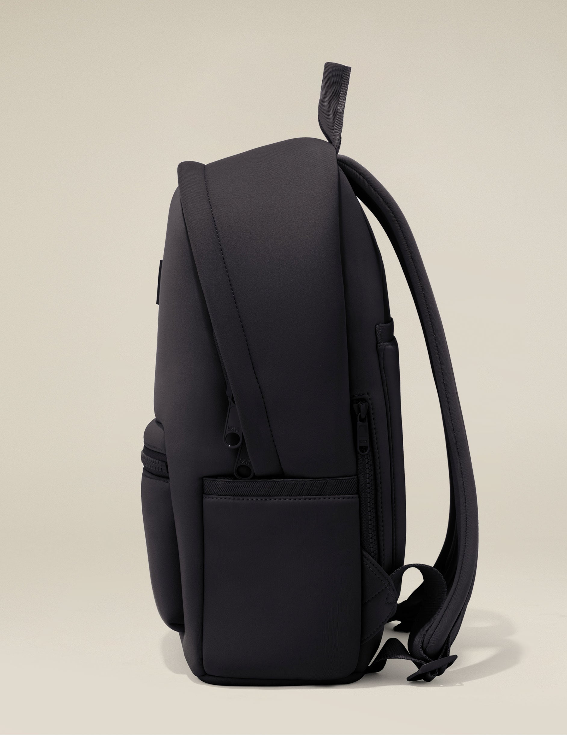 black medium size dagne dover backpack.