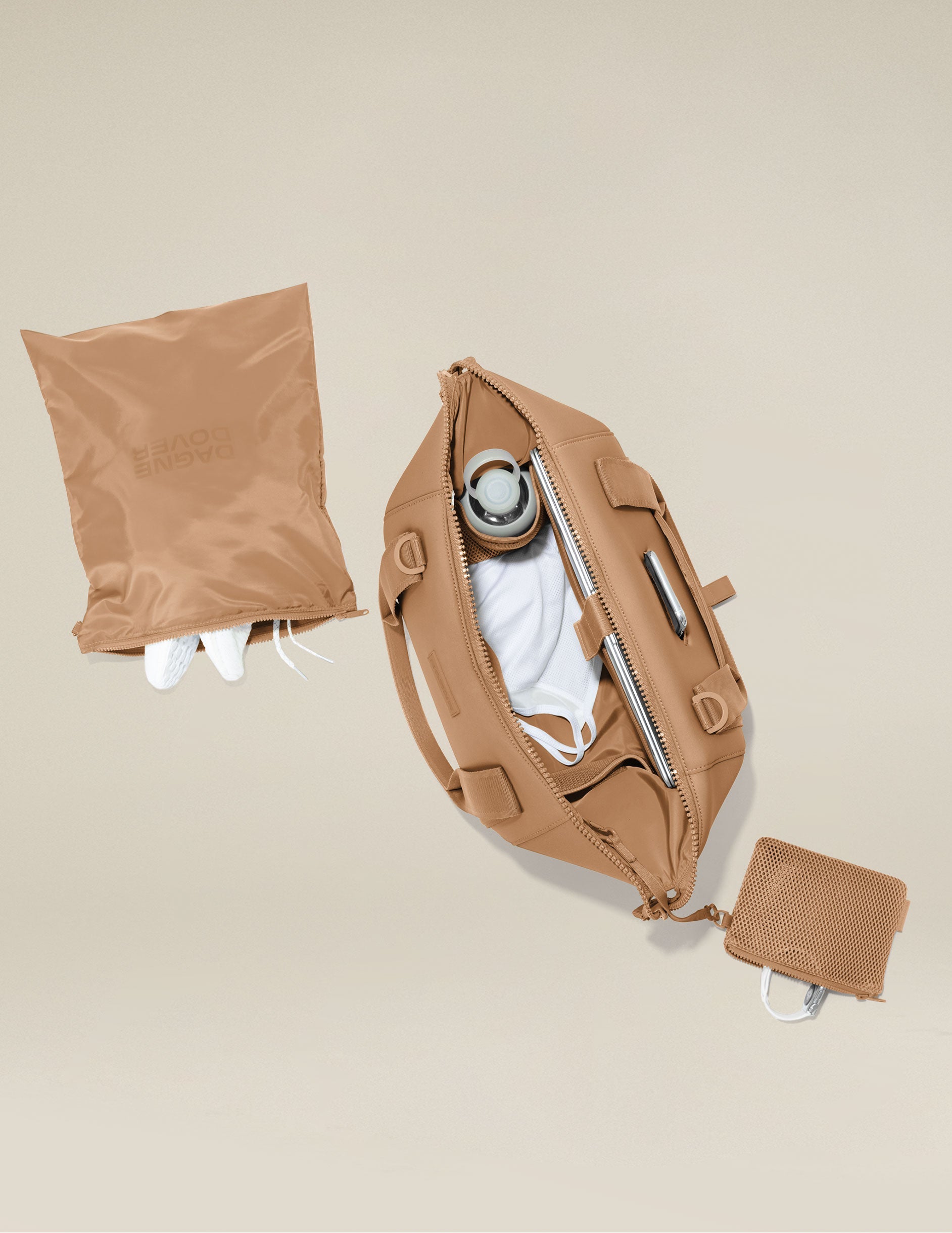 brown dagne dover medium bag.