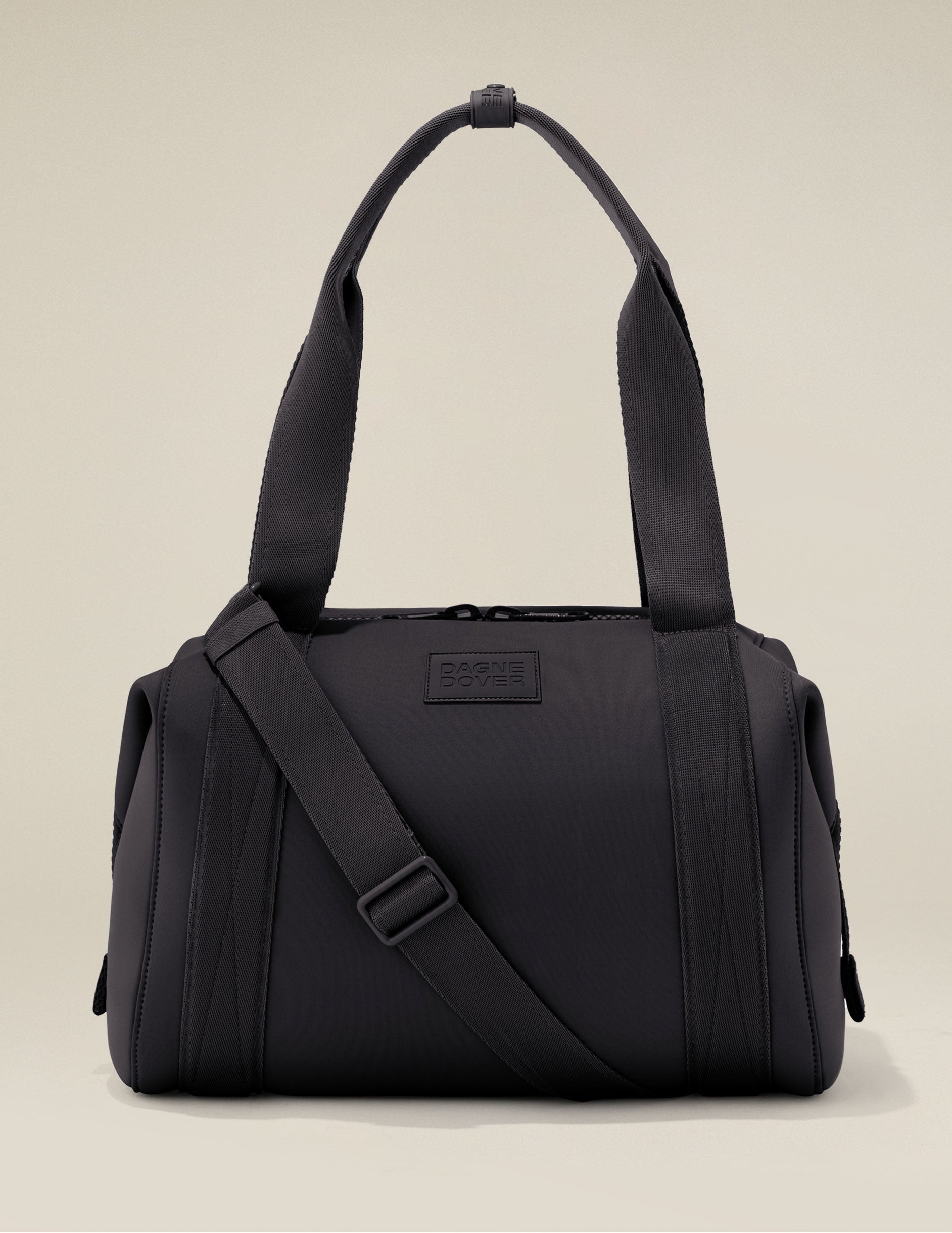 black medium dagne dover carryall bag.