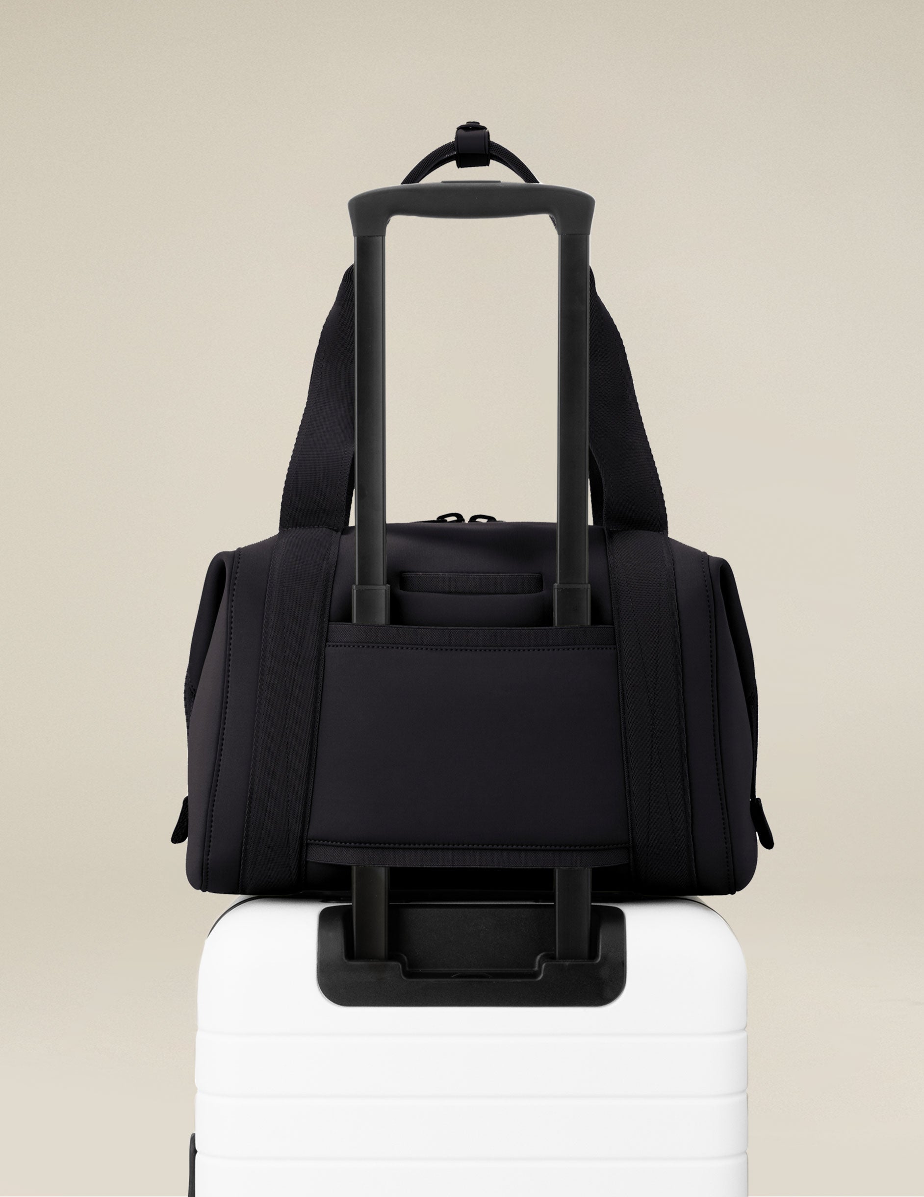 black medium dagne dover carryall bag.