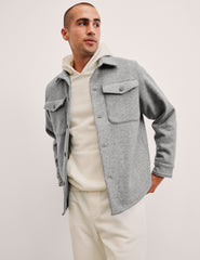 Day to Night Men's Wool Shirt Jacket