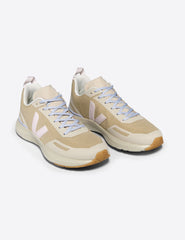 brown and white veja sneaker