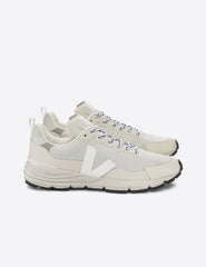 white VEJA sneakers for outdoor activities.