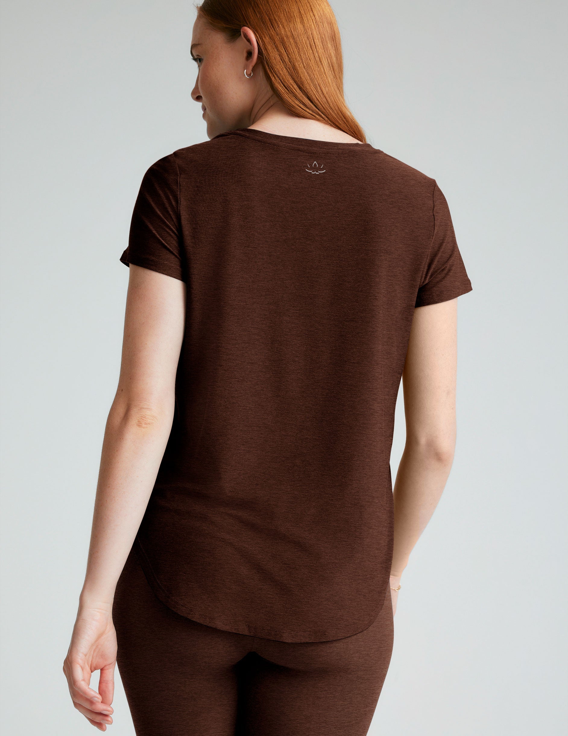 brown tee