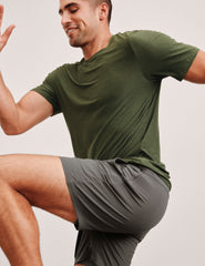 green short sleeve men's t-shirt.