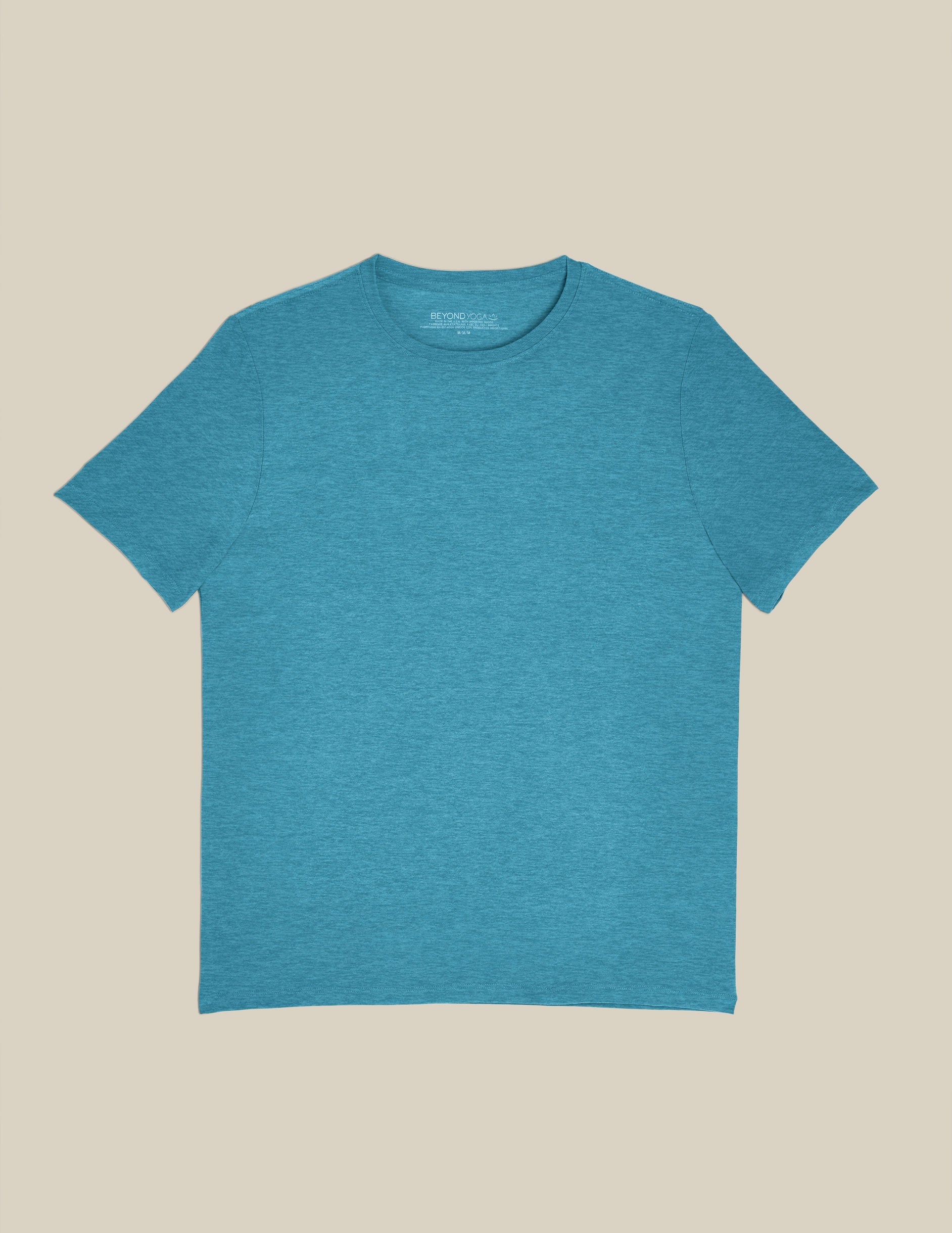 blue short sleeve men's t-shirt.