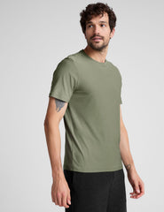 green men's short sleeve crew neck t-shirt.