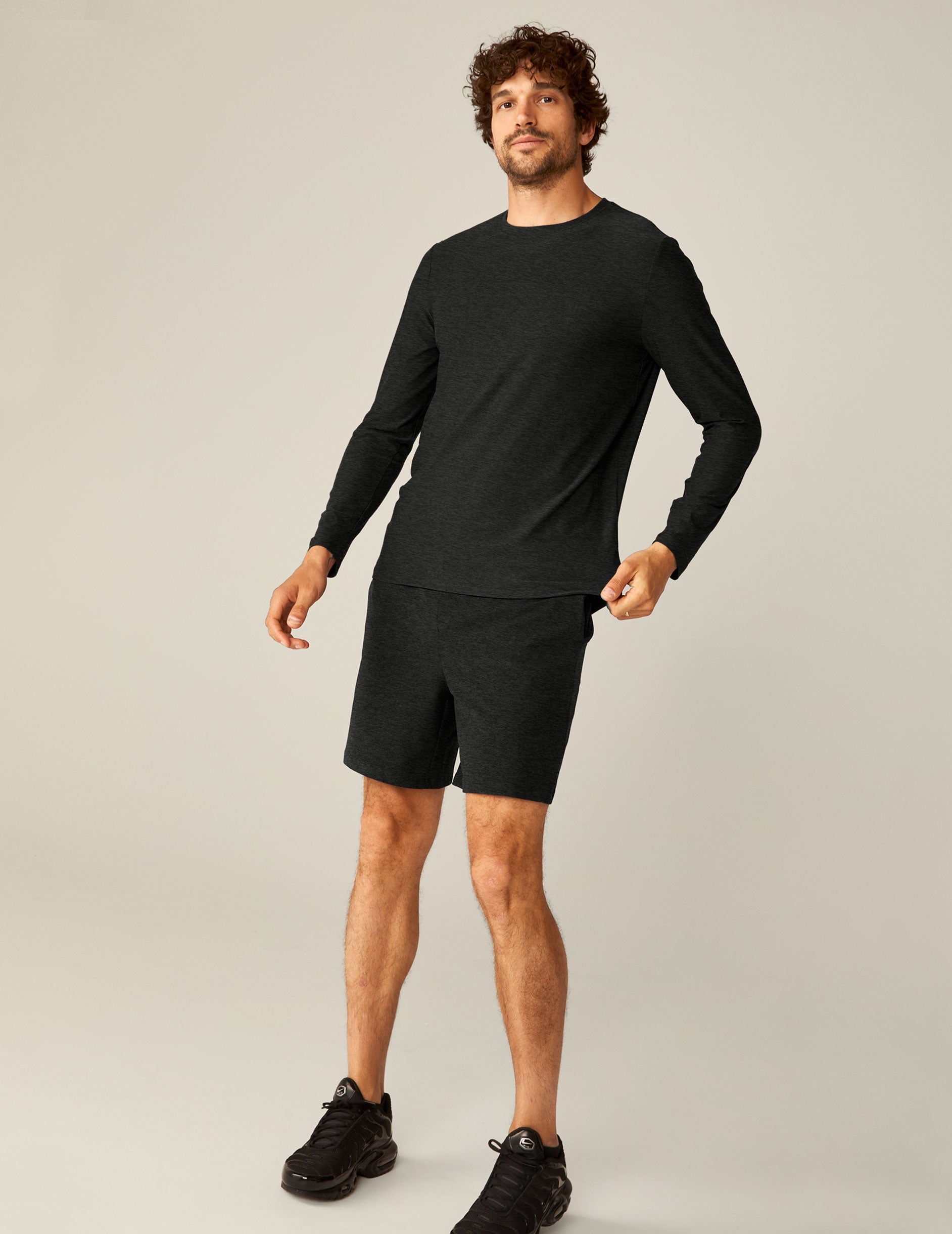 black men's long sleeve.