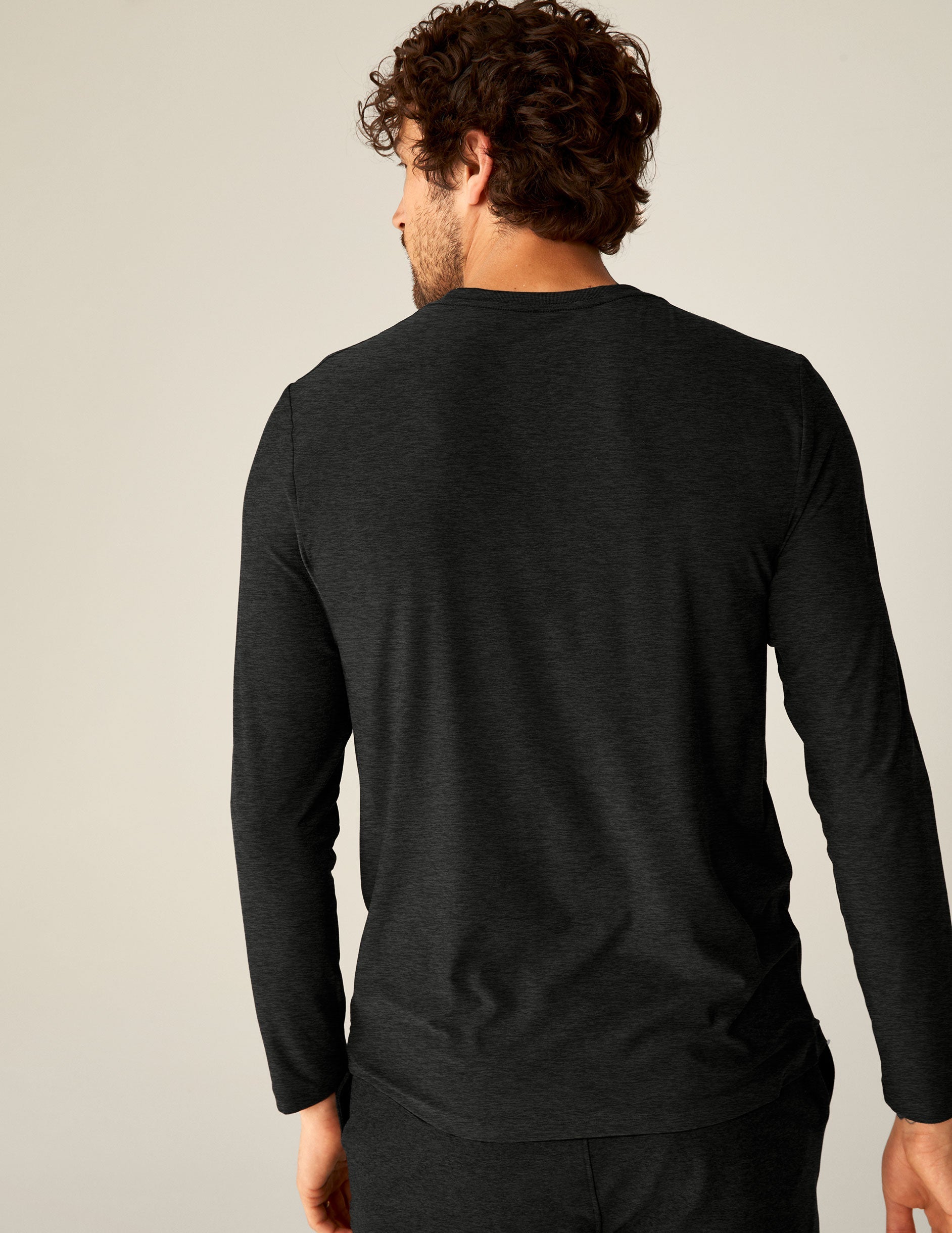 black men's long sleeve.