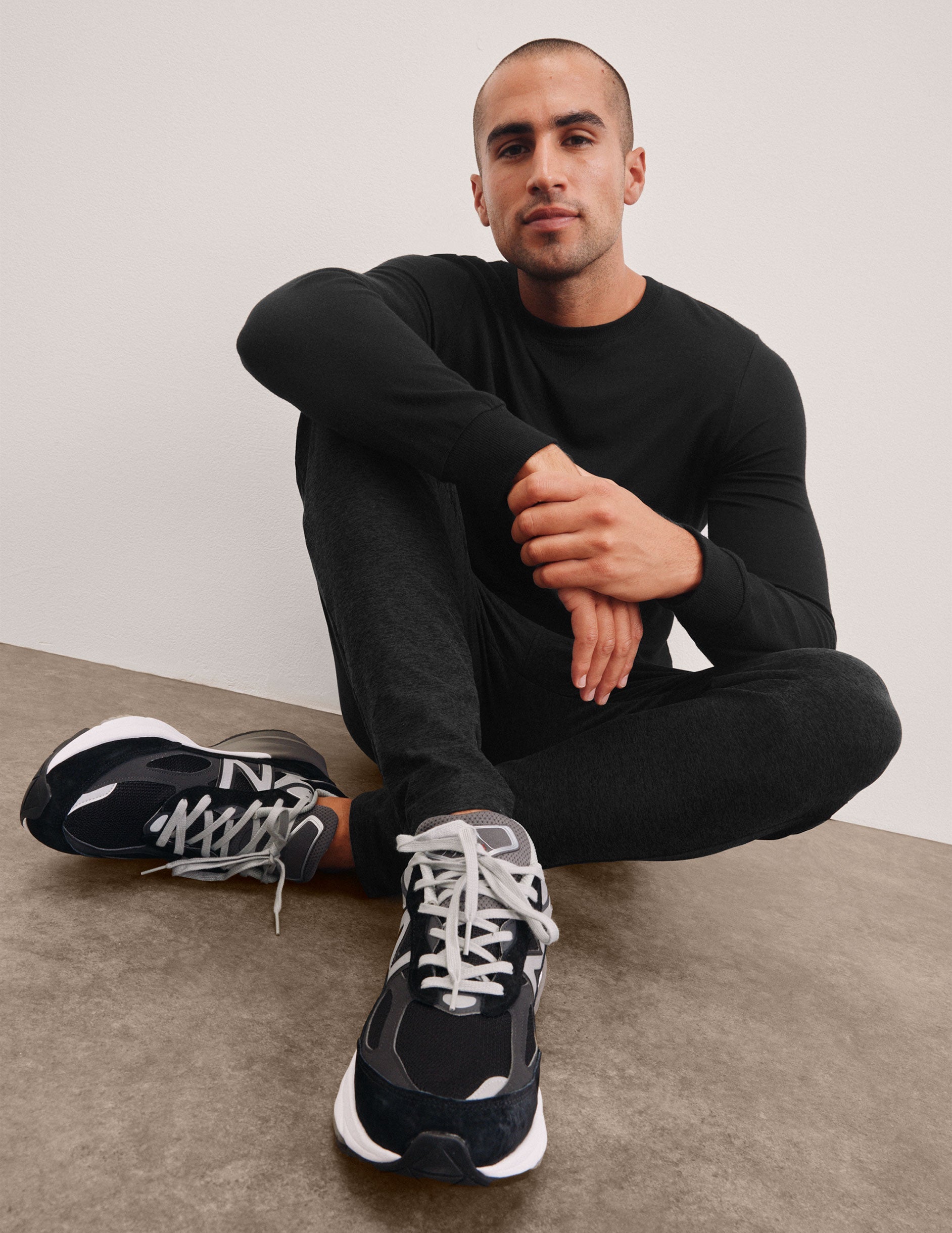 black men's long sleeve.