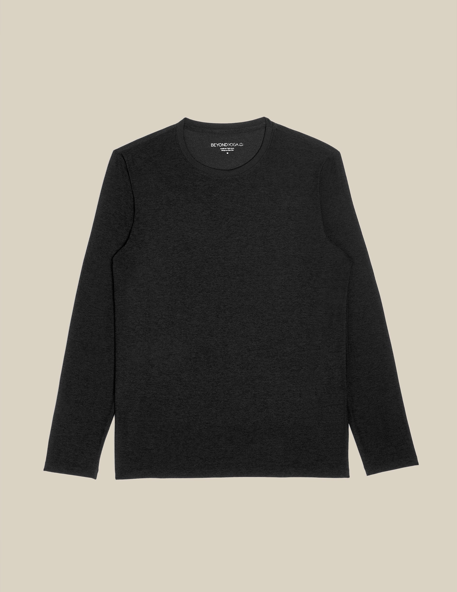 black men's long sleeve.