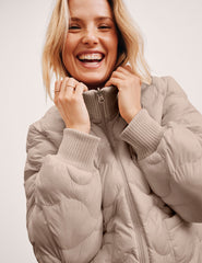 2-Way Quilted Jacket