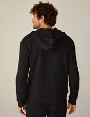 black men's zip-up hoodie.