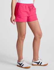 pink sweat shorts