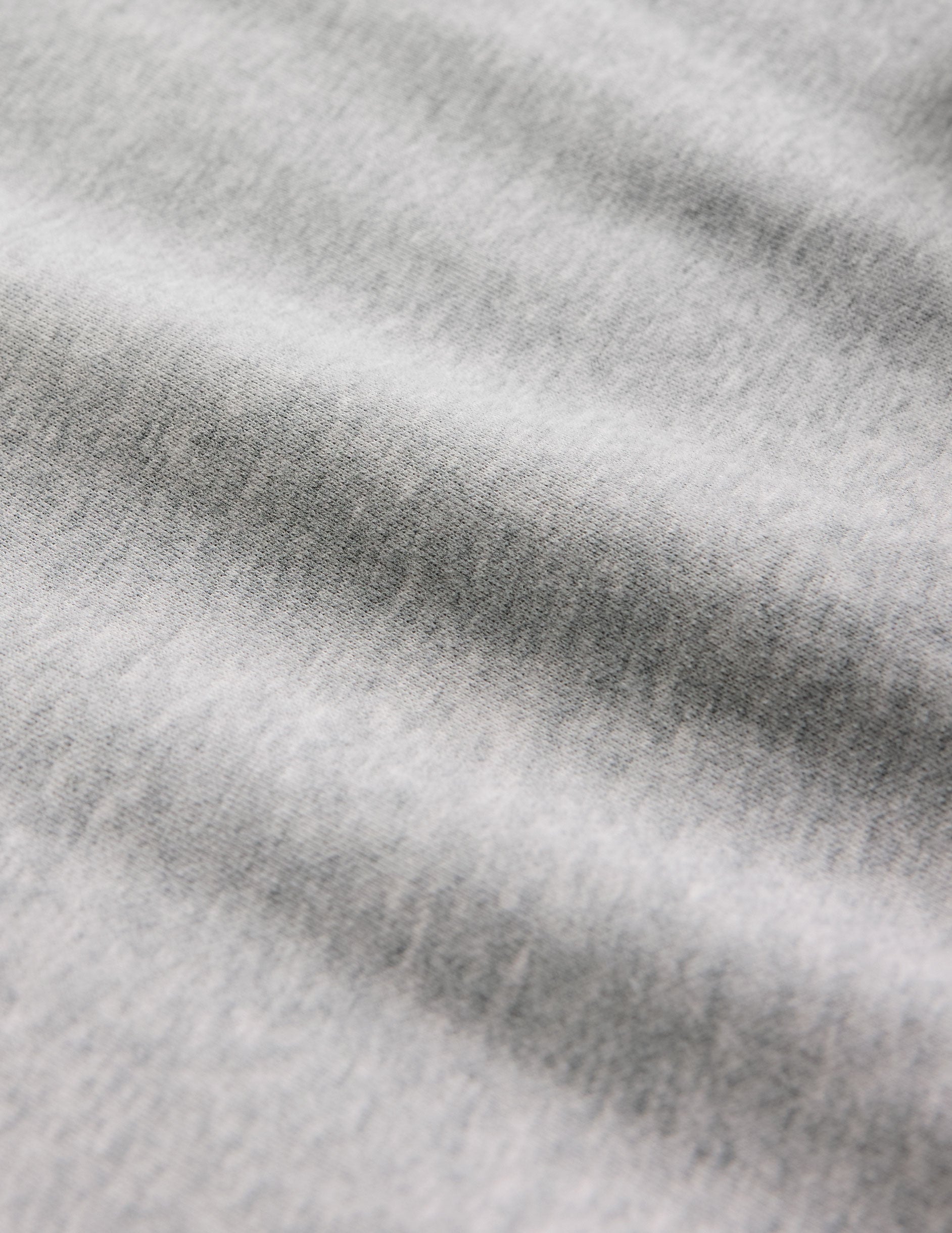 gray luxefleece fabric.