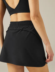 black skort