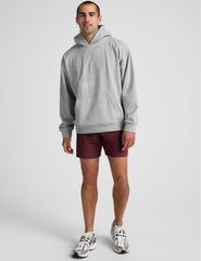 maroon men's shorts with pockets.