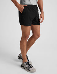black 5" shorts on a plain background. 
