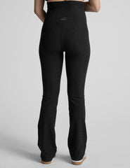 black maternity bootcut pants.