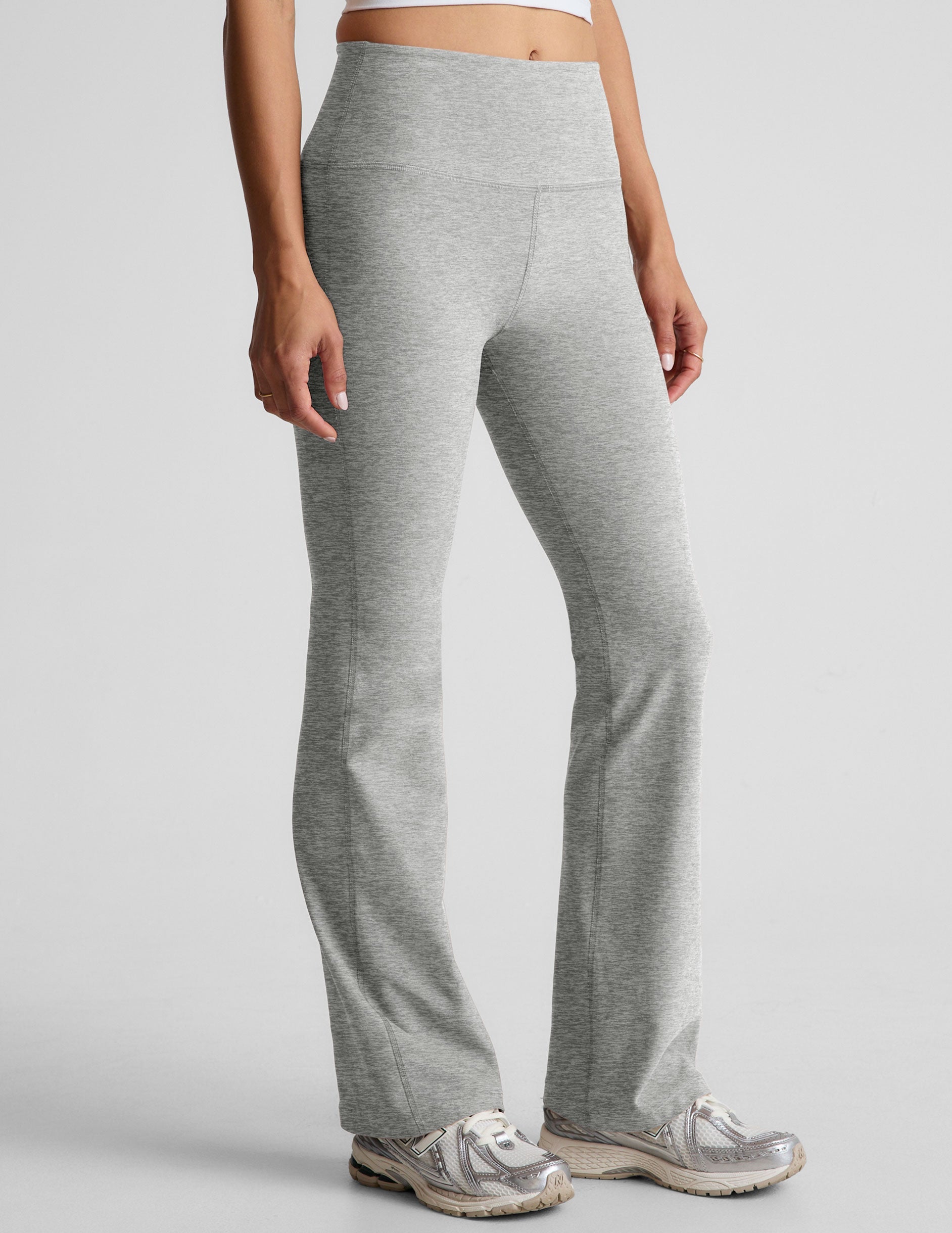 grey flare pant