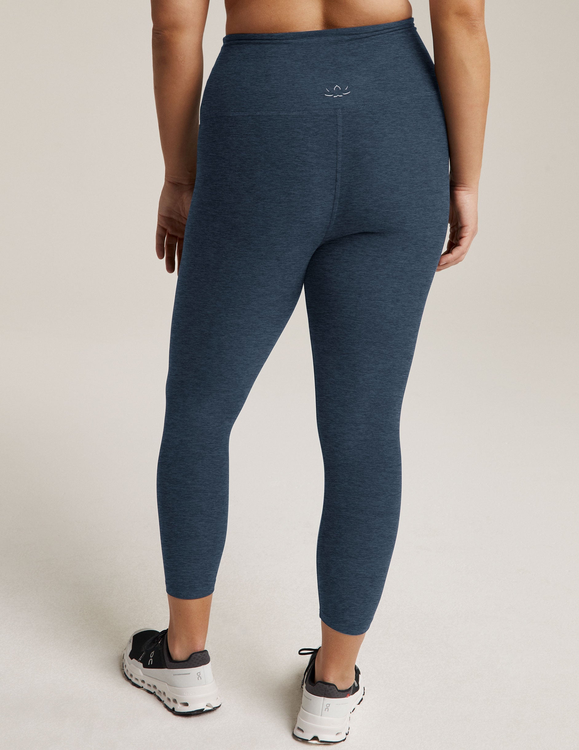 blue capri midi legging