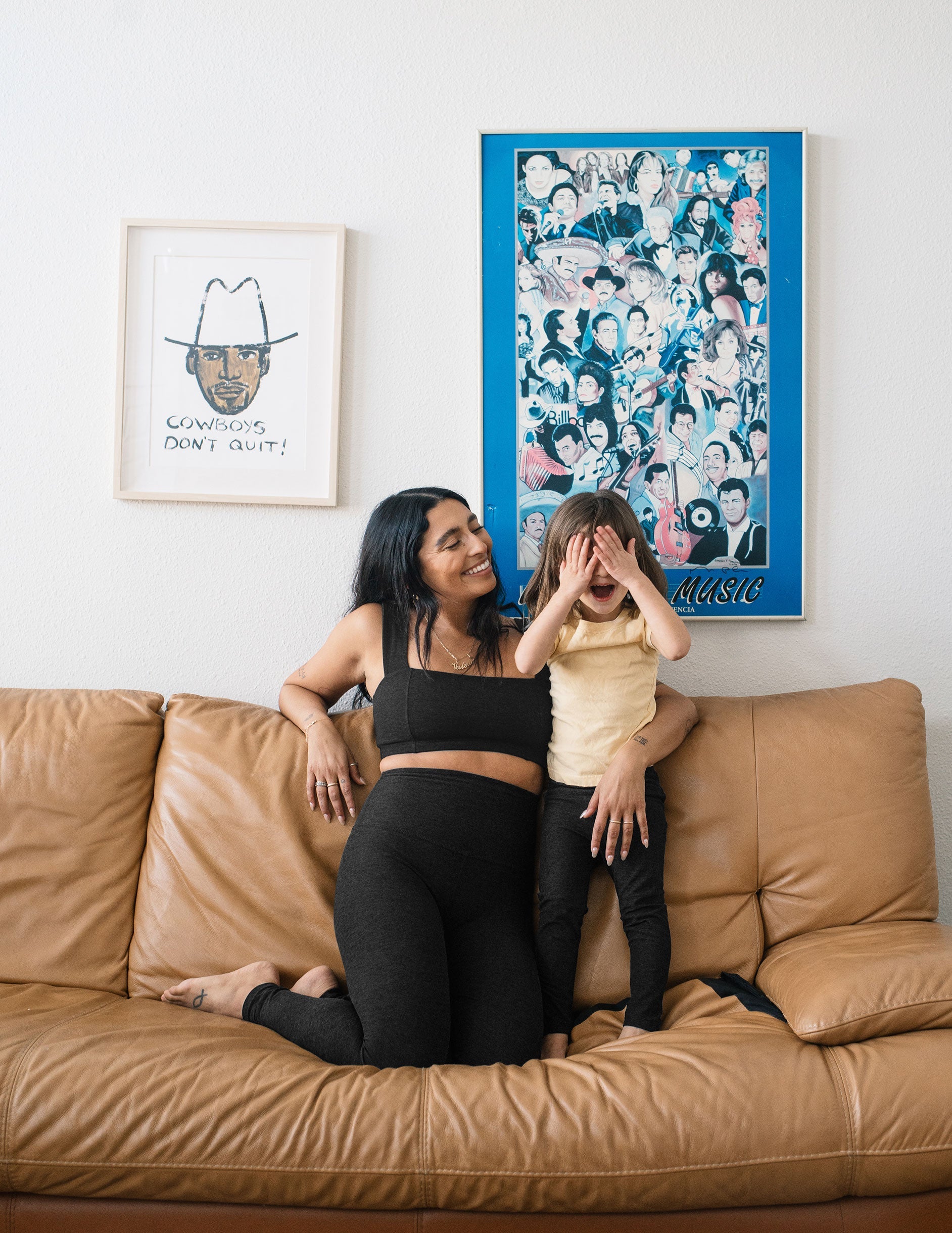 black toddler legging