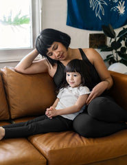 black toddler legging