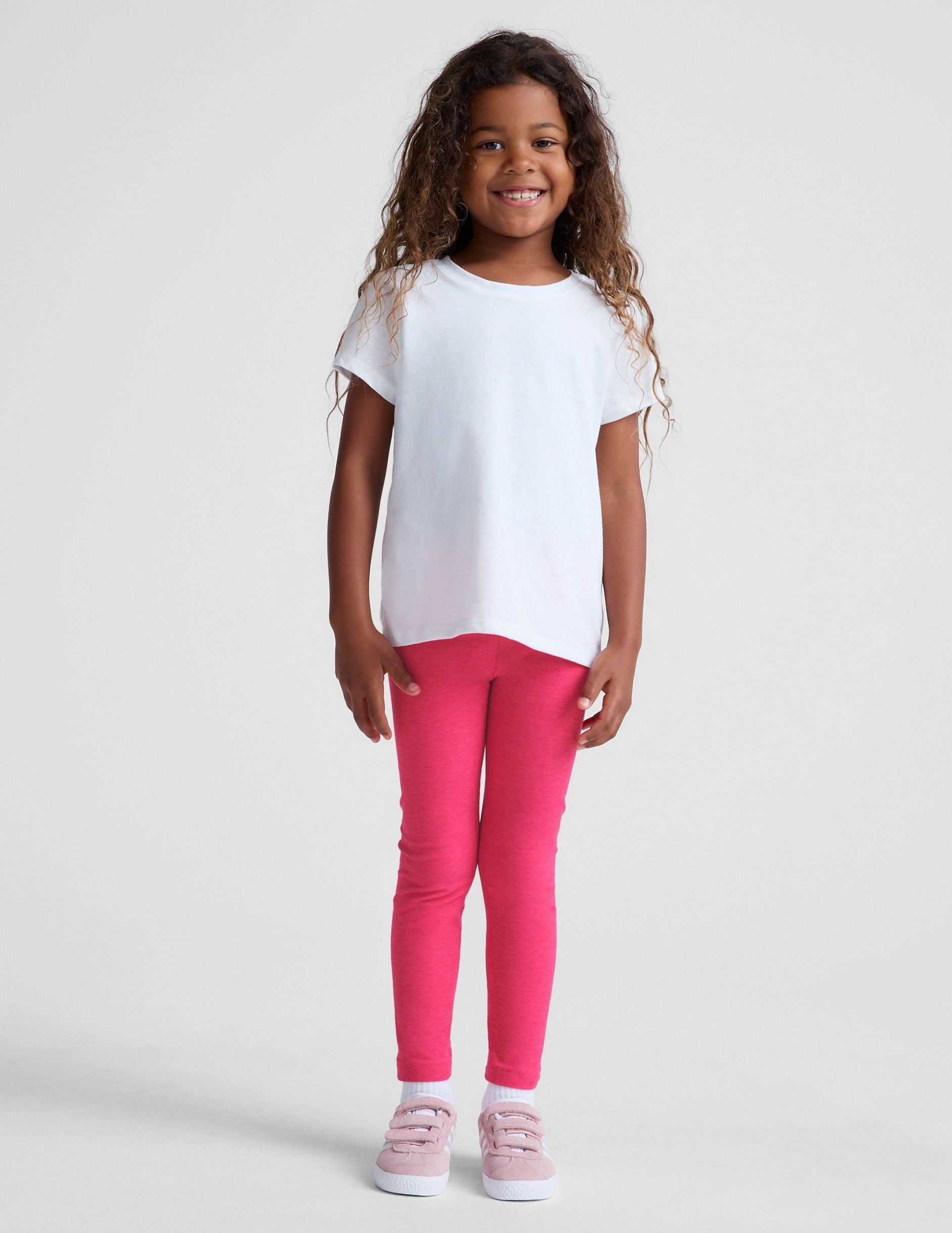 pink toddler legging
