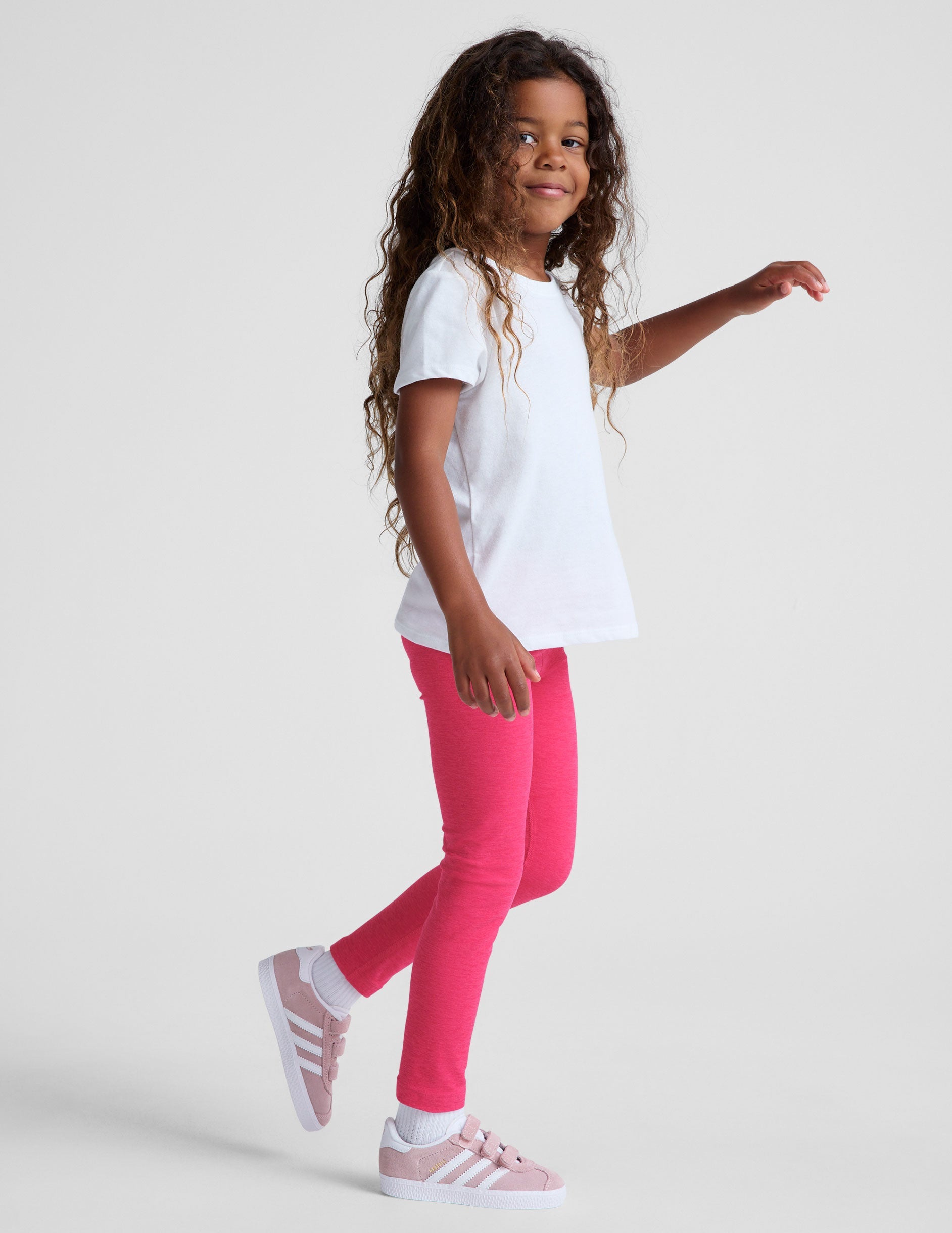 pink toddler legging