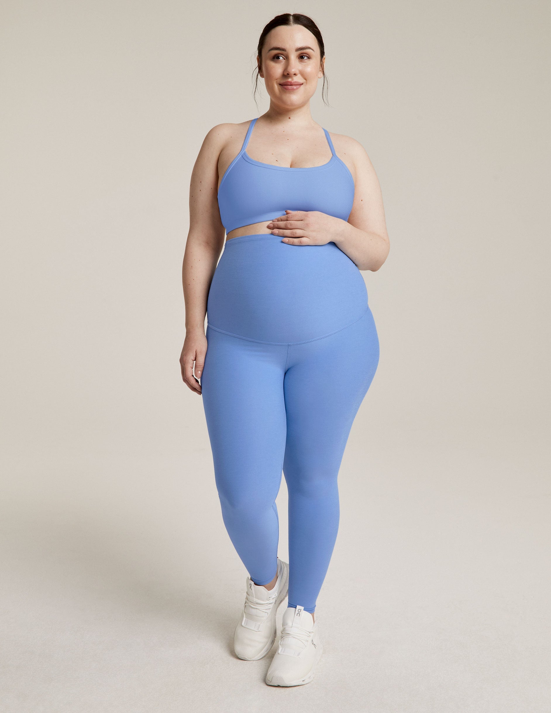 Spacedye Love the Bump Midi Maternity Legging