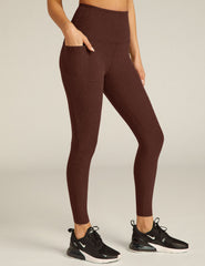 brown pocket legging