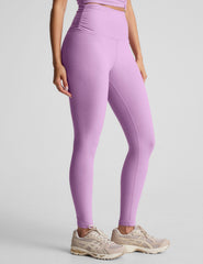 purple midi leggings