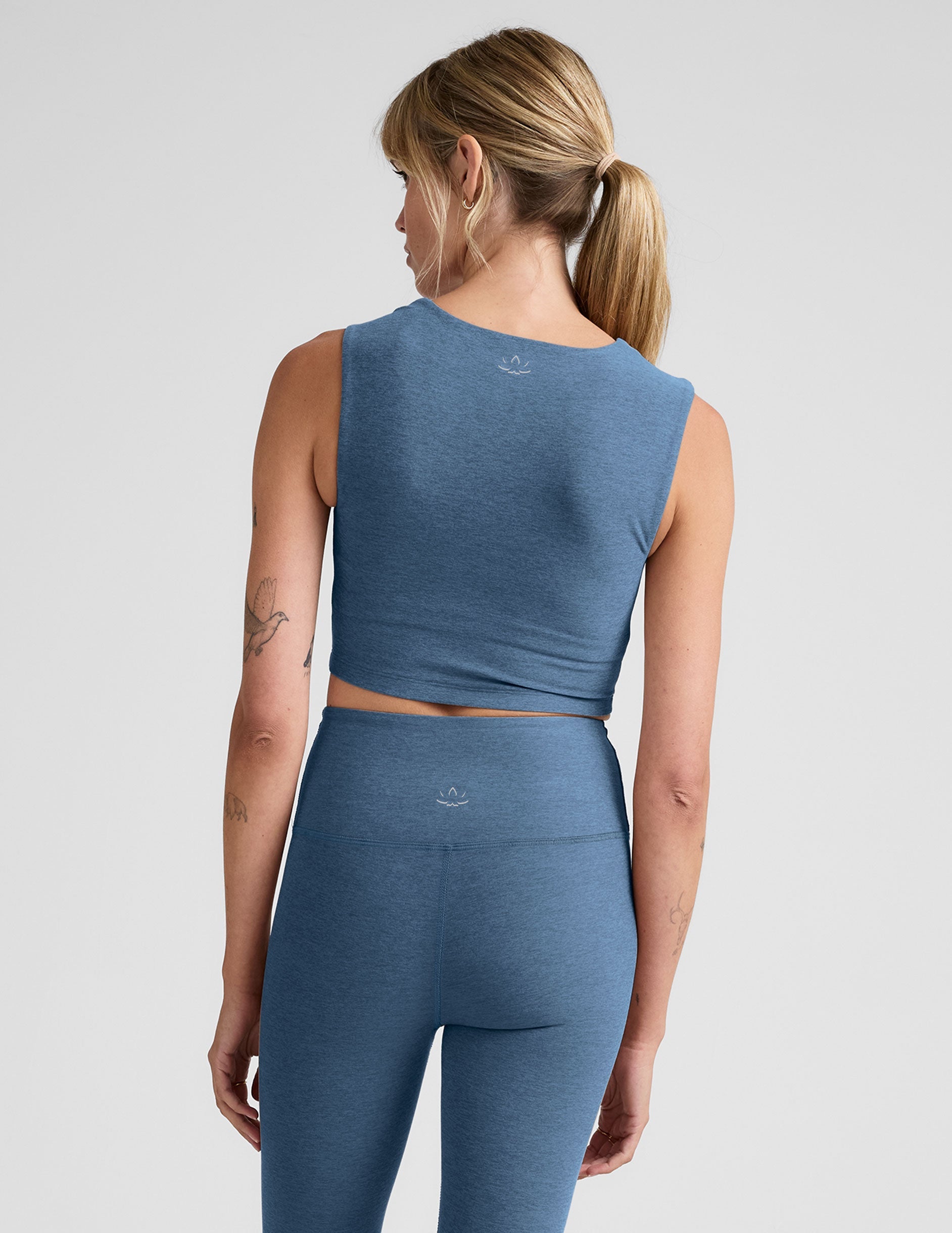 Spacedye Square Up Cropped Tank