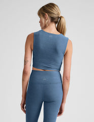 Spacedye Square Up Cropped Tank