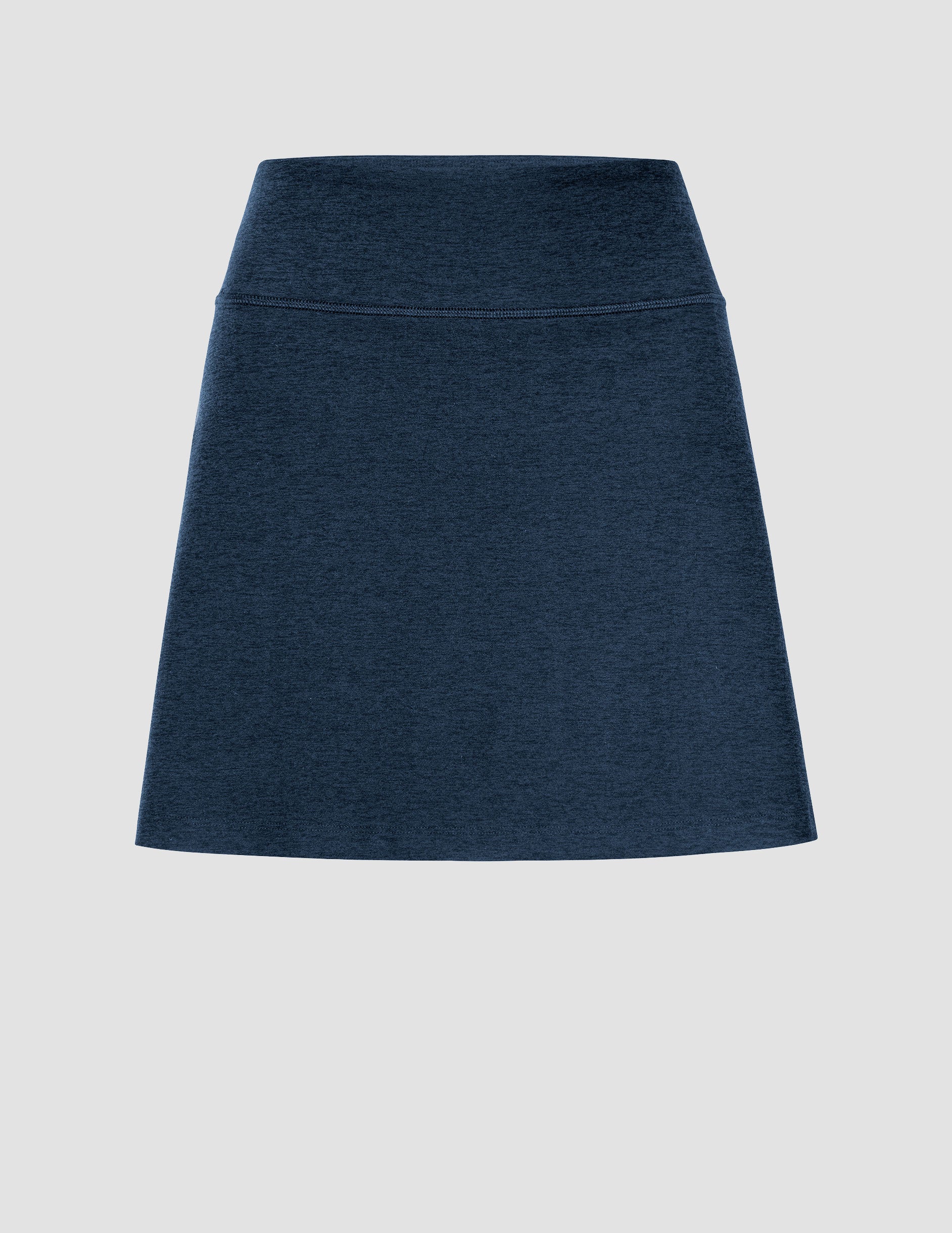 blue mini skirt with built in shorts and pockets.